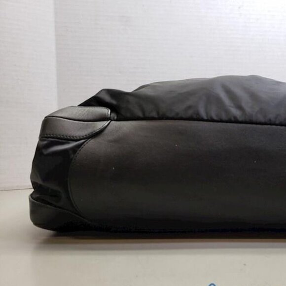 Henri Bendel Black Tote Bag with Gold Accents - Picture 13 of 17